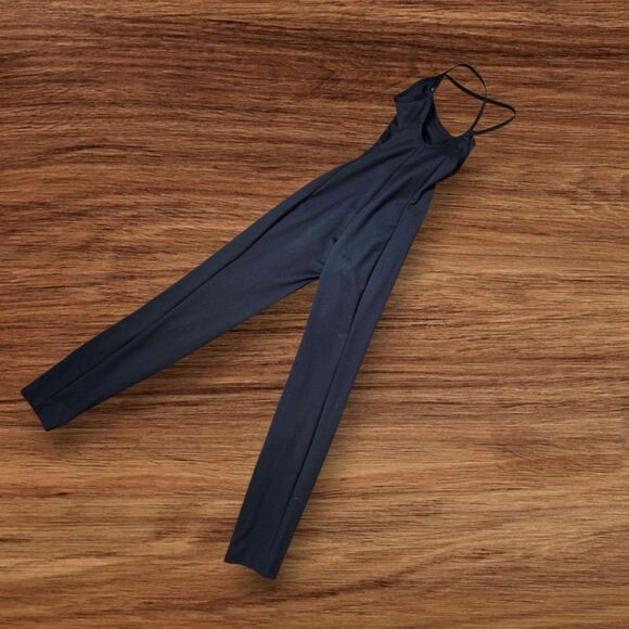 Victoria's Secret Black Stretch Onesie Jumpsuit - Picture 5 of 7